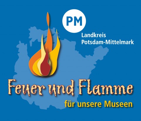 Logo Feuer und Flamme für unsere Museen 2015